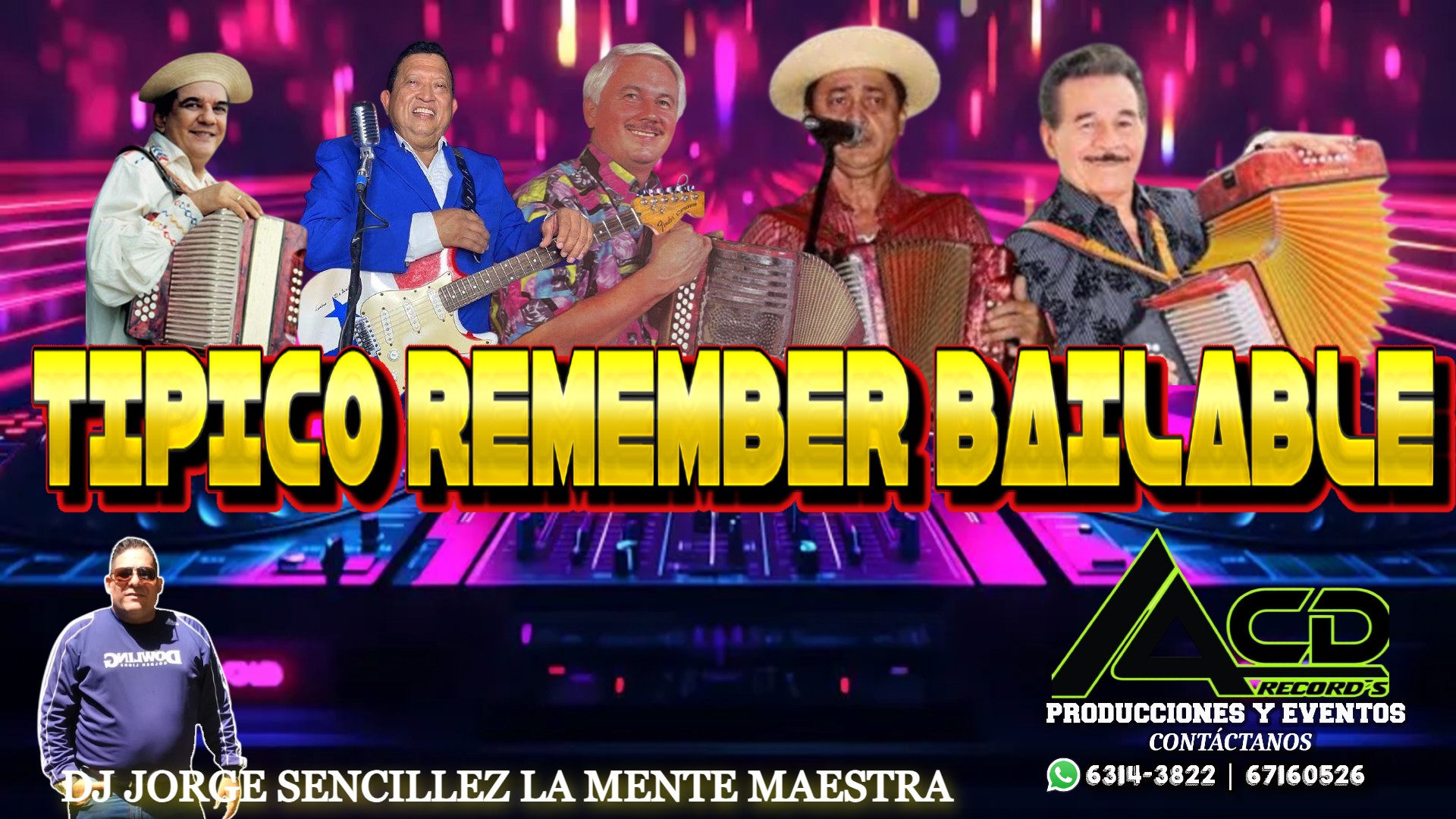 TIPICO REMEMBER BAILABLE - DJ JORGE SENCILLEZ LA MENTE MAESTRA